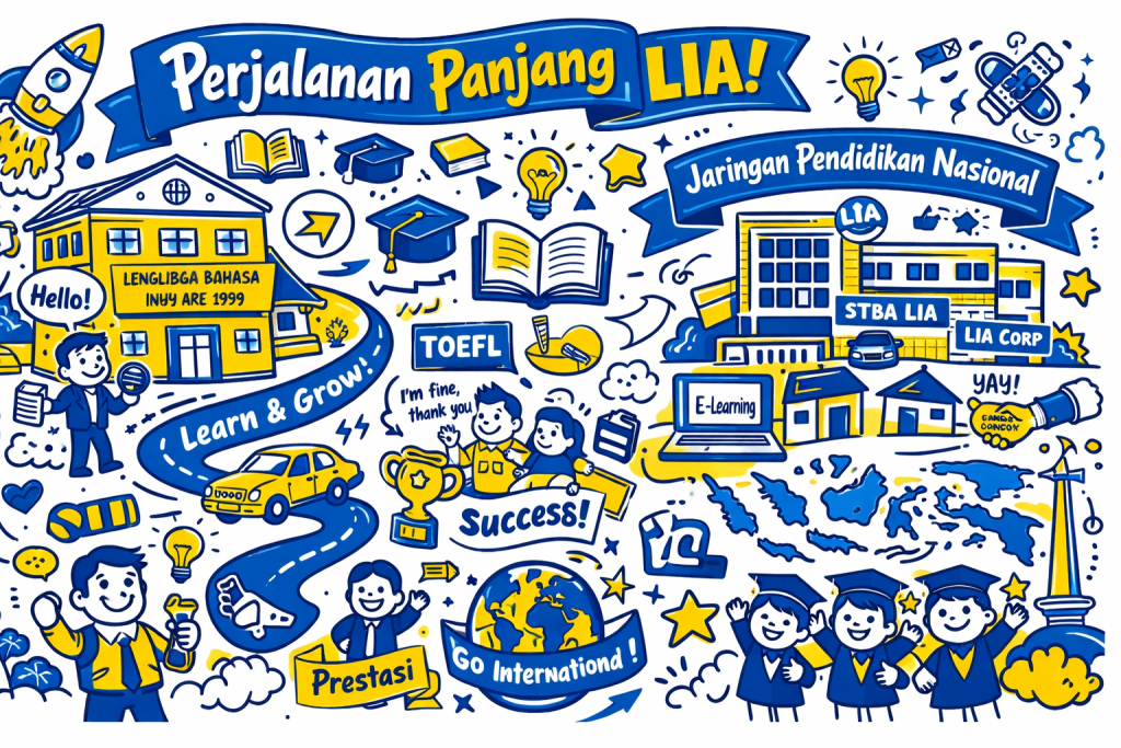 Perjalanan Panjang LIA: Dari Lembaga Bahasa Inggris 1959 hingga Jaringan Pendidikan Nasional
